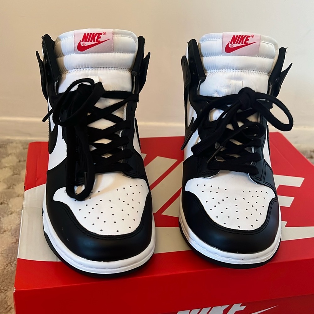 Nike Dunk highs PANDA